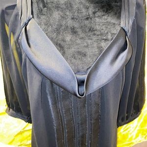 Black Sheer Blouse